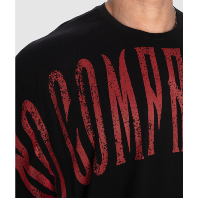 NC Iron Tee BLACK RED 4
