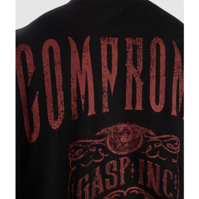 NC Iron Tee BLACK RED 5