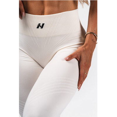 WHITE LEGGING MUSCLE FORCE 5