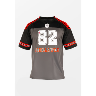 Tyler Football Jersey - ZwartRood GORILLA 5