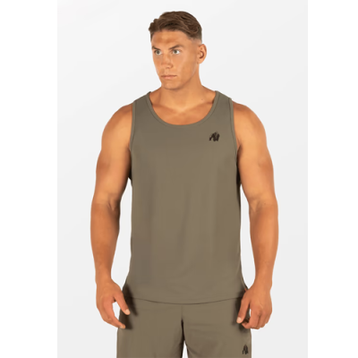 Colton Tank Top - Army Green 1