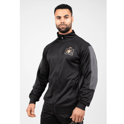 Devon Training Jacket - Black Gray 1
