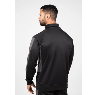Devon Training Jacket - Black Gray 2