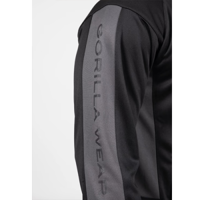 Devon Training Jacket - Black Gray 5