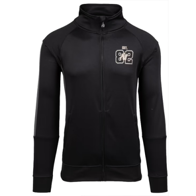 Devon Training Jacket - Black Gray 6