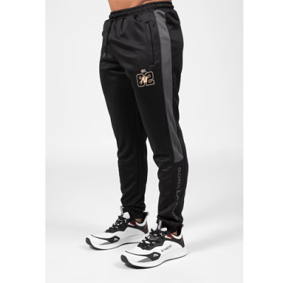 Devon Training Pants - Black Gray 1