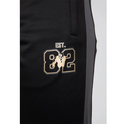 Devon Training Pants - Black Gray 4