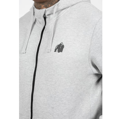 Leon Zipped Hoodie - Gray 4