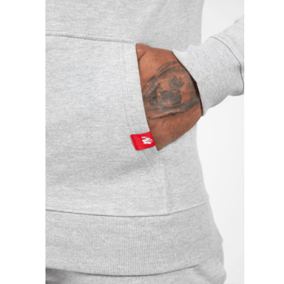 Leon Zipped Hoodie - Gray 5