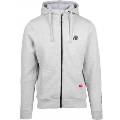Leon Zipped Hoodie - Gray 6