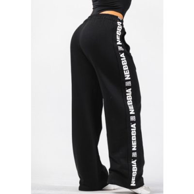 Straight Leg Sweatpants URBAN 490 BLACK 4
