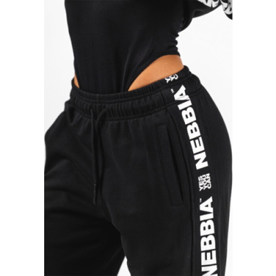 Straight Leg Sweatpants URBAN 490 BLACK 5
