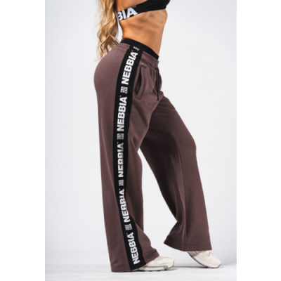 Straight Leg Sweatpants URBAN 490 DARK BROWN 2
