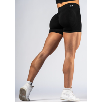 Black push-up short leggings with high waist POWER 893 4