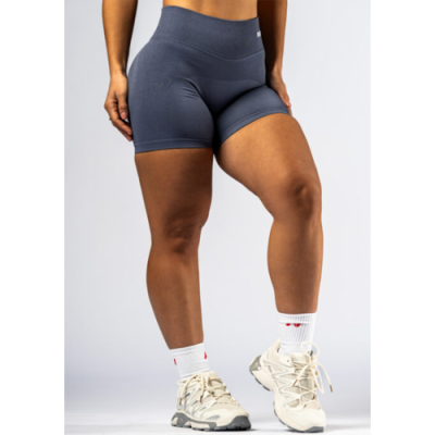 Grey push-up short leggings with high waist POWER 893 3