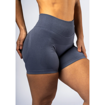 Grey push-up short leggings with high waist POWER 893 5