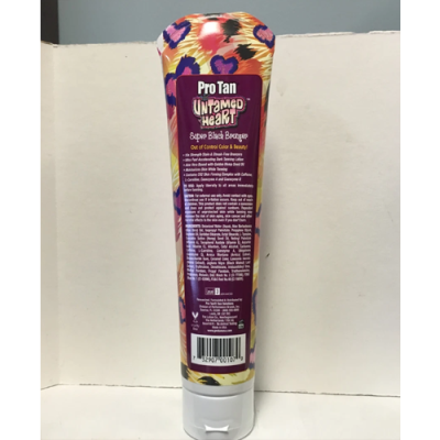 Pro Tan Untamed Heart Super Black Bronzer Ultra Dark Tanning Lotion 2