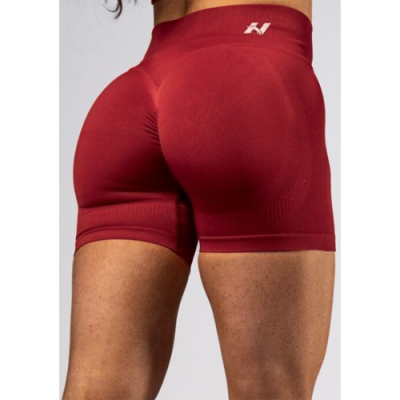 Red push-up short leggings with high waist POWER 893 1