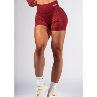 Red push-up short leggings with high waist POWER 893 3