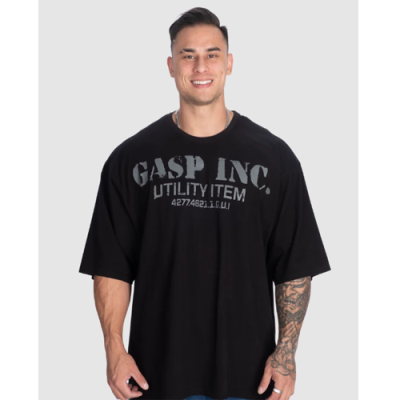 Gasp Inc Iron Tee BLACK 1