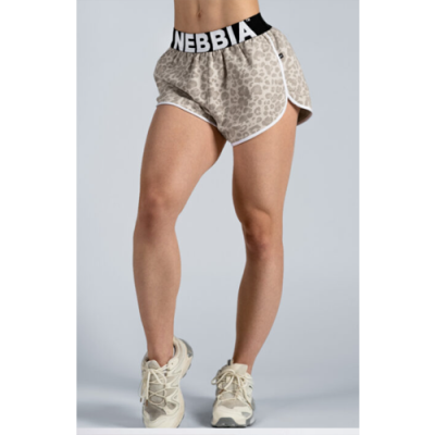 Leopard Training Shorts PRIMAL 855 Cream leopard 1