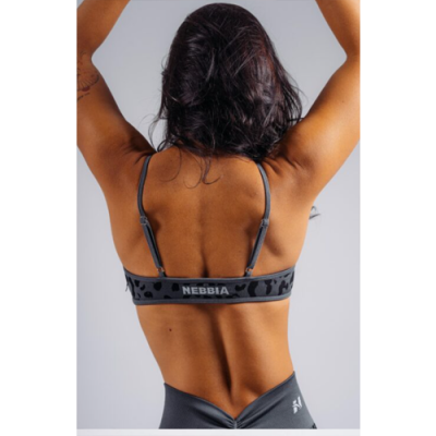 Medium Support Leopard Sports Bra PRIMAL 854 Black Leopard 4