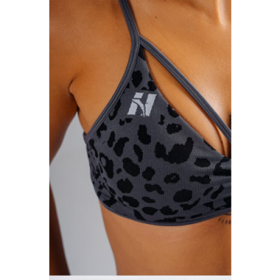 Medium Support Leopard Sports Bra PRIMAL 854 Black Leopard 5