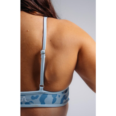 Medium Support Leopard Sports Bra PRIMAL 854 Blue Leopard 4