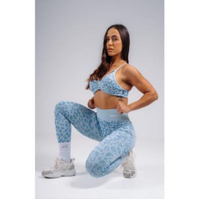 Medium Support Leopard Sports Bra PRIMAL 854 Blue Leopard 9