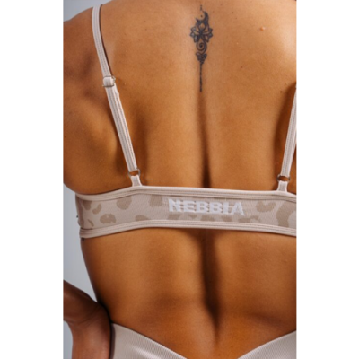 Medium Support Leopard Sports Bra PRIMAL 854 Cream Leopard 7