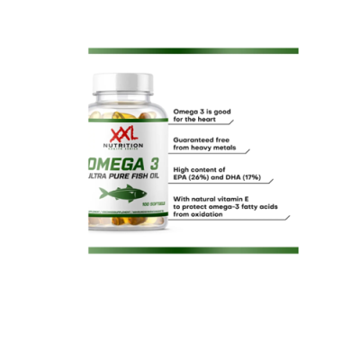 Omega 3 Ultra Pure - 1000 mg - 100 softgels 2