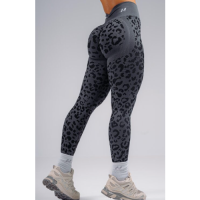 Push-Up Compression Leopard Leggings PRIMAL 849 BLACK LEOPARD 1