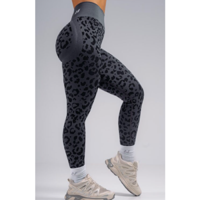 Push-Up Compression Leopard Leggings PRIMAL 849 BLACK LEOPARD 2