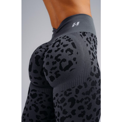 Push-Up Compression Leopard Leggings PRIMAL 849 BLACK LEOPARD 4