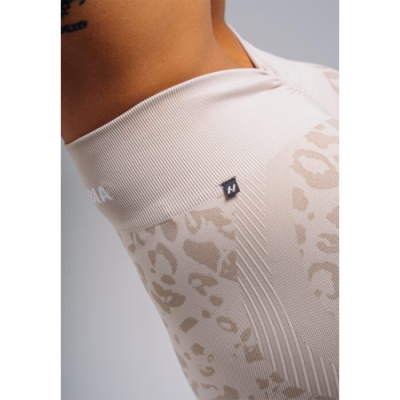 Push-Up Compression Leopard Leggings PRIMAL 849 CREAM LEOPARD 6