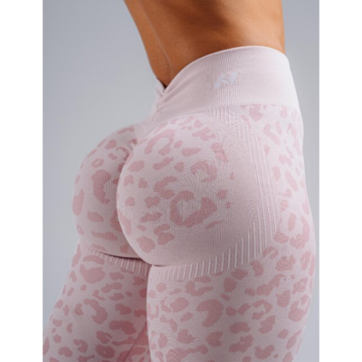 Push-Up Compression Leopard Leggings PRIMAL 849 PINK LEOPARD 4