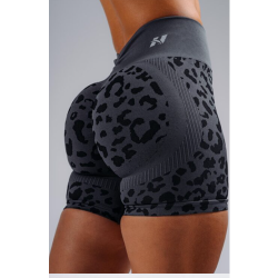 Push-Up Compression Leopard Shorts PRIMAL 856 Black leopard - S