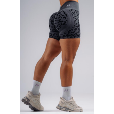 Push-Up Compression Leopard Shorts PRIMAL 856 Black leopard 4