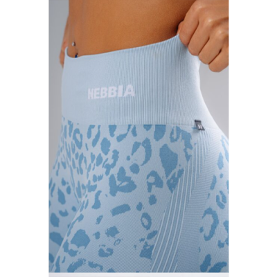 Push-Up Compression Leopard Shorts PRIMAL 856 Blue Leopard 6