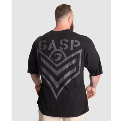 Slub Iron Tee washed black 1