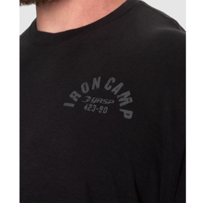 Slub Iron Tee washed black 4