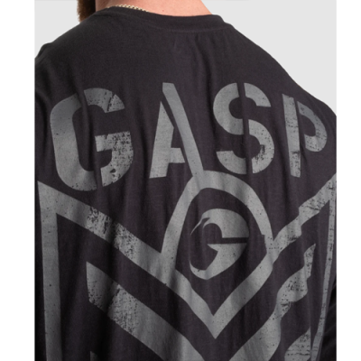 Slub Iron Tee washed black 5