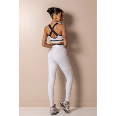Top Fitness Posh White with silk 3