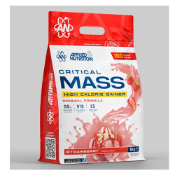 Applied Nutrition Critical Mass Original 6kg High Calorie Gainer Strawberry