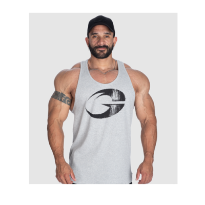 Gasp Rib Essential T-Back GREY 1