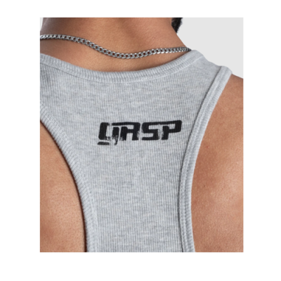 Gasp Rib Essential T-Back GREY 5