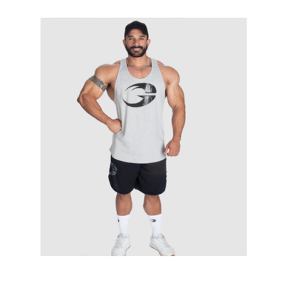 Gasp Rib Essential T-Back GREY 6