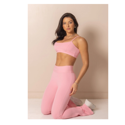 Pants Fitness Outsider Flare Pink 3