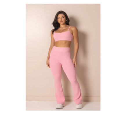 Pants Fitness Outsider Flare Pink 6