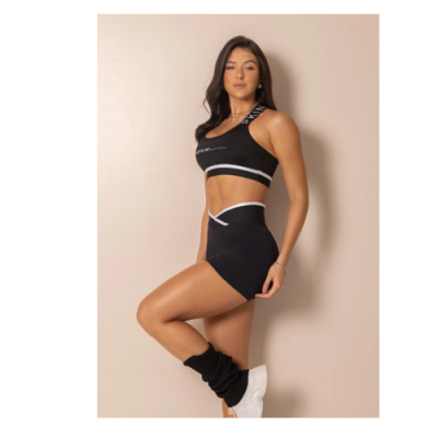 Top Fitness Outsider Black with Silk 2